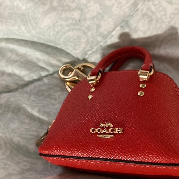 COPY - 🍄RED LEATHER COACH CHARM 🍄 - Picture 3 of 8